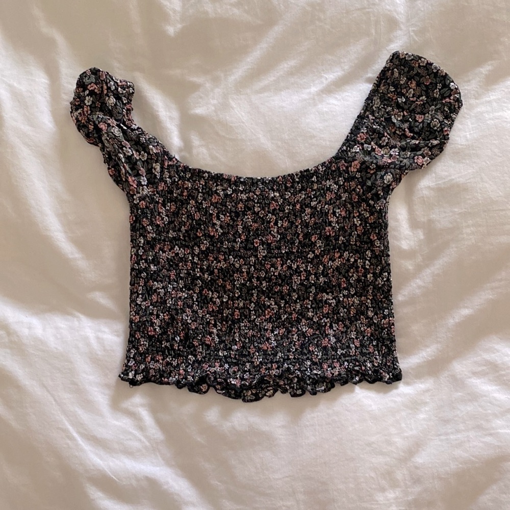 Floral Crop Top
